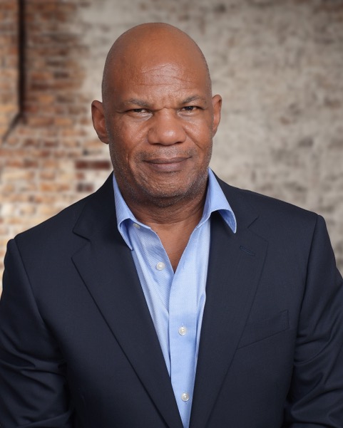 blazer, blue, shirt, bald, man