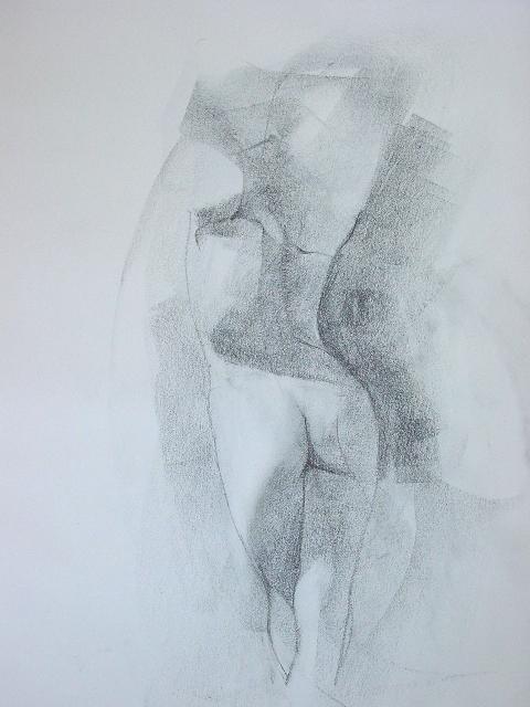 Jayson Adams, figure drawing, pencil sketch