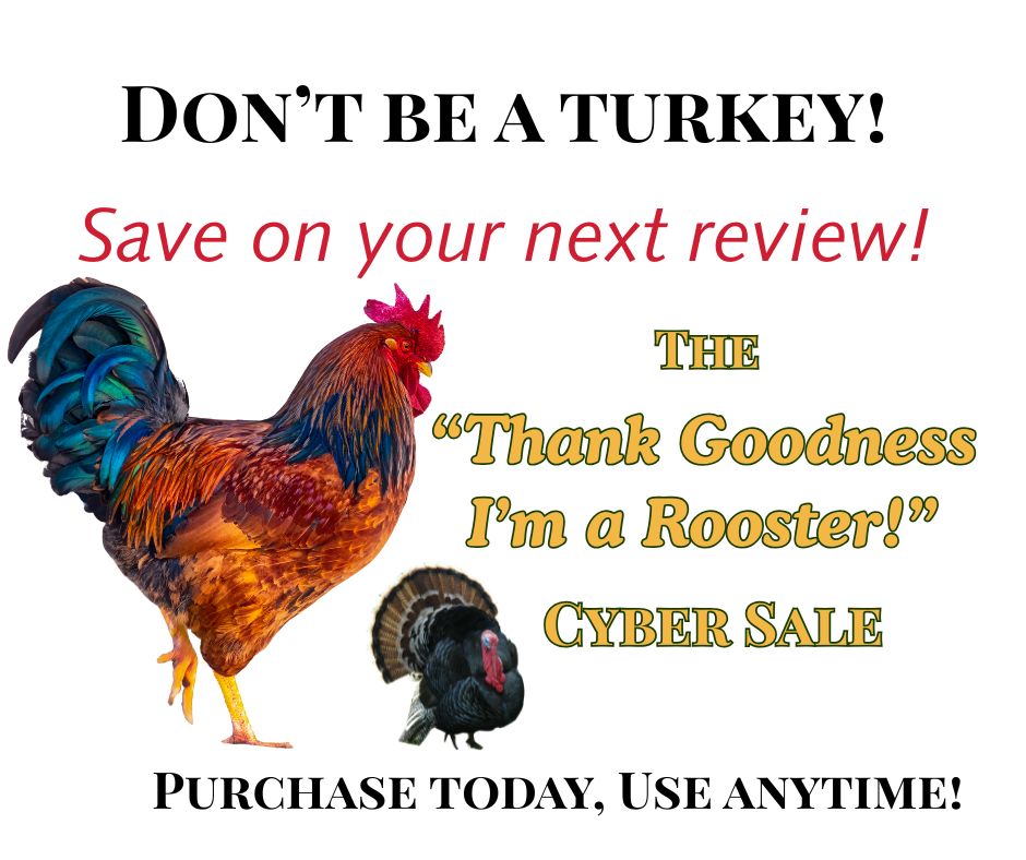 CYBER SALE 2025 – The Annual Chanticleer Thank Goodness I’m a Rooster Sale!