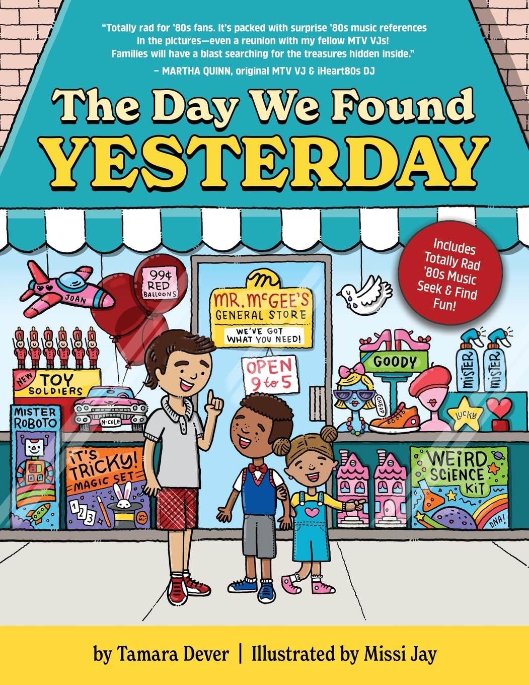 THE DAY WE FOUND YESTERDAY by Tamara Dever, illustrated by Missi Jay – Children’s Books, 1980s, Picture Books